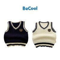 Áo Gile Len Cho Bé Trai Bé Gái BUN.BON KIDS Chất Len Cao Cấp Cho Bé Từ 9 đến 27kg