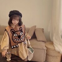 áo gile len cho bé