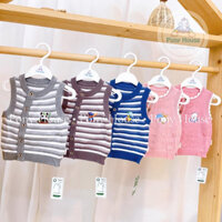 Áo Gile Len Dokma Chất Len Lông Cừu Dày Dặn Cho Bé Trai, Bé Gái Từ Sơ Sinh (Size 1-3M Đến 9-12M)