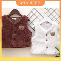 ÁO GILE LEN LÔNG CỪU ÉP LẠNH CHO BÉ