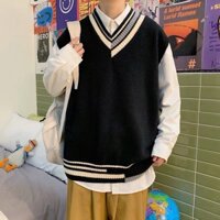 Áo gile len nam nữ unisex phong cách Hàn (bảng size ảnh cuối)