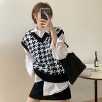 Ao Gile Len Nữ, Áo Len Gile ZikZak free Size Cao Cấp New DARA boutique