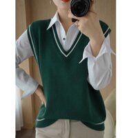 Áo gile len nữ trẻ trung năng động AL-311i