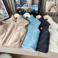 Áo gile lông cừu cho bé trai bé gái 27Kids KACADY ghi lê thu đông cho trẻ 2-12 tuổi ULWA1