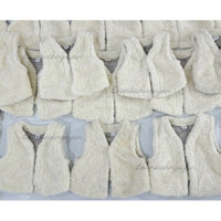 Áo gile lông cừu của Gaa.pp cho bé trai bé gái 10-13kg