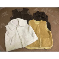 Áo gile lông cừu  siêu cute