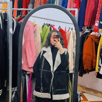 Áo gile lông cừu