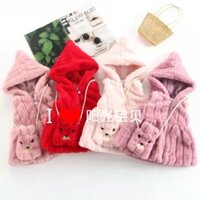 áo gile lông thỏ