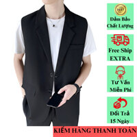 Áo gile nam form rộng phong cách Hàn Quốc năng động trẻ trung N47