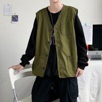 Áo gile nam nữ thời trang phong cách hàn quốc feedback ở cuối