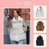 Áo Gile Phao Cao Cấp Unisex, Áo Khoác Phao Ba Lỗ Khóa Kéo Trẻ Trung Thanh Lịch Thời Trang Thu Đông Hàn Quốc - Mã TA070