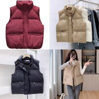 Áo Gile Phao Nữ Thời Trang