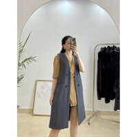 ÁO GILE VEST NỮ MÀU ĐEN [B17], 2&T WEAR,  SI TUYỂN CHỌN NHẬT HÀN ÂU MỸ