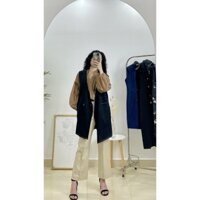 ÁO GILE VEST NỮ MÀU ĐEN [B39], 2&T WEAR,  SI TUYỂN CHỌN NHẬT HÀN ÂU MỸ