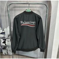 Áo Gió Balenciaga 2 Lớp Dày Dặn Chữ Thêu Nổi 2 Mặt Sắc Nét - Áo Gió Nam Nữ Balenciaga Phong Cách Boy Phố Hottrend