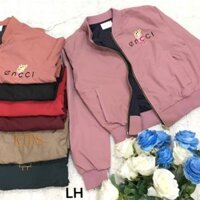Áo gió bomber thêu dầy đẹp
