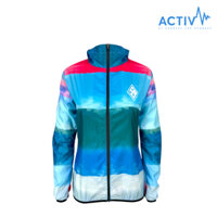 Áo Gió Chạy Bộ Nữ Uglow Wind Jacket - Sky Blue