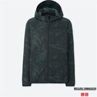 Áo gió nữ Uniqlo chống nắng, cản mưa, gió, bụi siêu thoáng, #08 Dark Gray