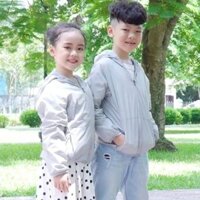 ÁO GIÓ TRẺ EM, 2 LỚP THOÁNG KHÍ, CHỐNG NẮNG MƯA CHO BÉ