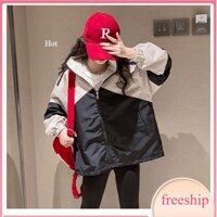 Áo gió trẻ em size đại 2 lớp 6-14 tuổi chữ EVER VÀ ROKU hàng Quảng Châu dáng thời trang