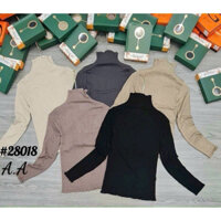 Áo Giữ Nhiệt Cổ Lọ Viền Bèo hộp xanh mã 28018