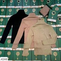 Áo Giữ Nhiệt Cổ Lọ Viền Bèo hộp xanh mã 28018