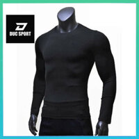 Áo Giữ Nhiệt Nam,  Áo Dài Tay Nam Body Bóng Đá Co Dãn 2 Chiều  - Đức Sport - Hàng mới về