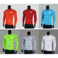 Áo giữ nhiệt nam, Áo giữ nhiệt dài tay mặc đá bóng phom 50-80kg - Hàng mới về