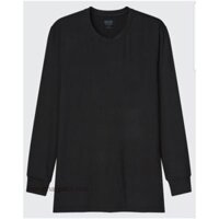 Áo giữ nhiệt Nam Heattech UNIQLO Nhật Bản- Màu đen