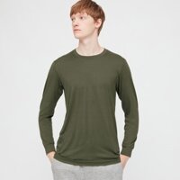 Áo giữ nhiệt nam Uniqlo Heattech 371408 cổ tròn