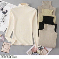 Áo Giữ Nhiệt Nữ Cổ 3cm, Hàng QC Cao Cấp Loại 1.