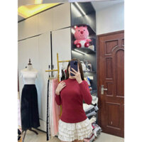 ÁO GIỮ NHIỆT NỮ CỔ 5 CM CO GIÃN 4 CHIỀU