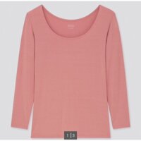 Áo giữ nhiệt nữ Uniqlo nhật auth cổ tròn rộng