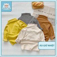 Áo Giữ Nhiệt Trẻ Em (Mã DAT009) - Áo Giữ Nhiệt Cho Bé Cô Cao - Áo Dài Tay Thu Đông Trẻ Em