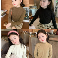 Áo giữ nhiệt trơn trẻ em  COMIMO, áo giữ nhiệt  cổ 3 phân nhiều màu chất liệu thun siêu co giãn thu đông 2024 cho bé