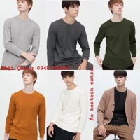 Áo giữ nhiệt uniqlo nam extra vải tăm gân