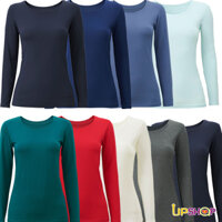Áo giữ nhiệt Uniqlo nữ cổ tròn