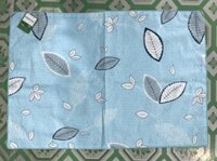 Áo gối nằm cho bé Hometex có bèo cotton in hoa - Hoa A - 30x50cm