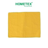 Áo gối nằm size 30x40cm30x50cm có bèo cotton xốp màu Hometex - Vàng - 30x50cm