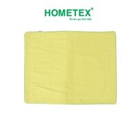 Áo gối nằm size 30x40cm30x50cm có bèo cotton xốp màu Hometex - Vàng chanh - 30x50cm