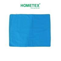 Áo gối nằm size 30x40cm30x50cm có bèo cotton xốp màu Hometex - Xanh biển - 30x40cm