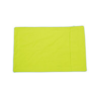 Áo gối nằm size 30x40cm30x50cm có bèo cotton xốp màu Hometex - Xanh cốm - 30x40cm