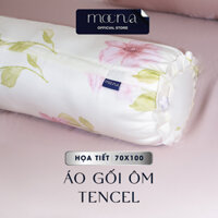 Áo gối ôm họa tiết Tencel Lyocell Moona Bedding 70x100 (35x100), vỏ gối, bao gối nằm lẻ, lụa tencel,satin