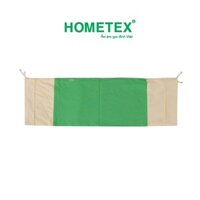 Áo gối ôm  nhiều size  cotton xốp màu Hometex - Xanh két - 22x55cm