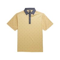 Áo Golf Nam FJ Birdseye Argyle Print w. Self Collar - 86515 LOẠI 1 VHMART