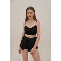 Áo hai dây nữ, áo 2 dây thun nữ Seina Cami Top chất thun gân dáng croptop ôm body sexy Lnd