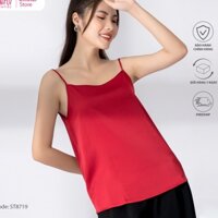 Áo hai dây nữ lụa SUNFLY ST8719