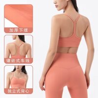 Áo hai dây tập gym yoga có mút ngực