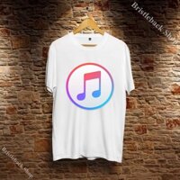 Áo hình iTunes Unisex đẹp năng động cá tính thoáng mát thời trang O6AIT002