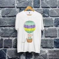 Áo hình Khinh khí cầu Hot-Air Balloon Unisex đẹp thời trang thoáng mát năng động cá tính O3HAB006